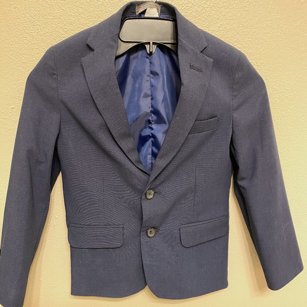 Boys Rich Blue Blazer, Van Heusen Flex (Size 8)
